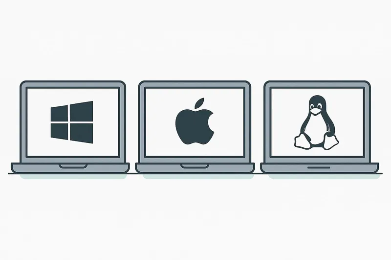 Windows, macOS und Linux im Vergleich