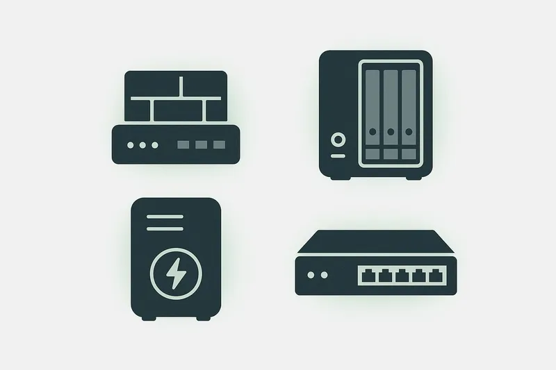 IT-Hardware: Firewall, NAS, USV und Switch